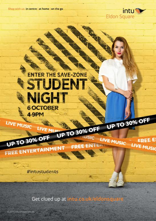 Eldon Square Student Night 