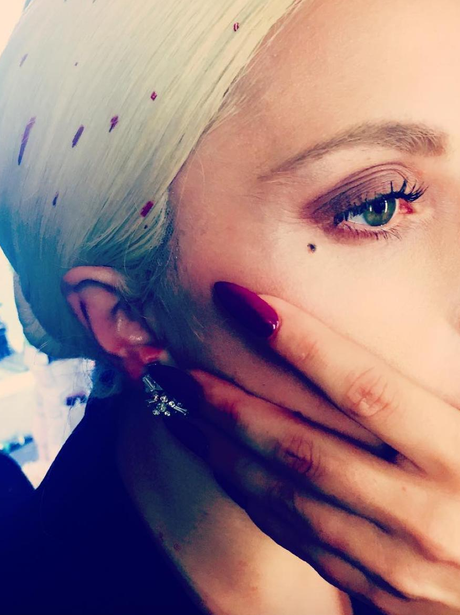 Lady Gaga American Horror Story Set