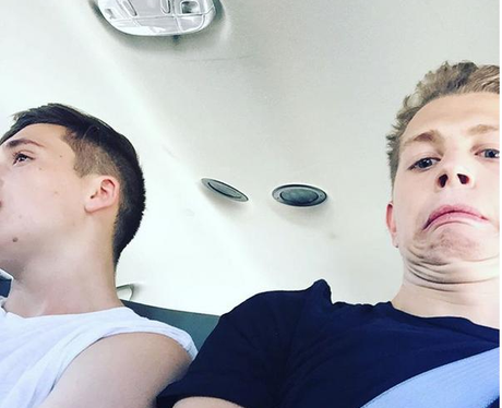 Brooklyn Beckham and James McVey