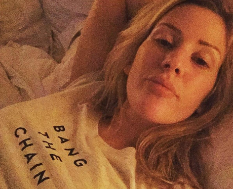 Ellie Goulding selfie