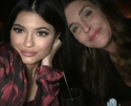 Kylie and Caitlin Jenner