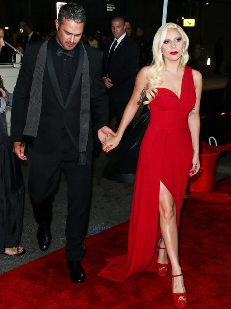 Lady Gaga and Taylor Kinney