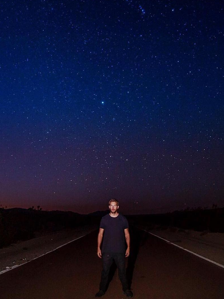 Calvin Harris on insatgram