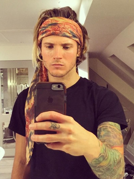 Dougie Poynter Head Scarf