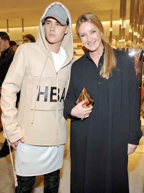 Justin Bieber and Anya Hindmarch