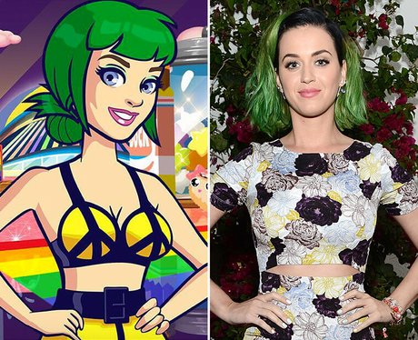 Katy Perry cartoon in new video game