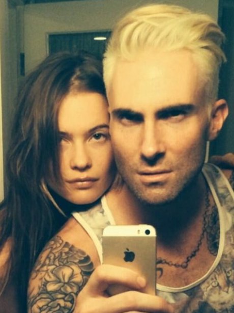 Adam Levine Blond Hair