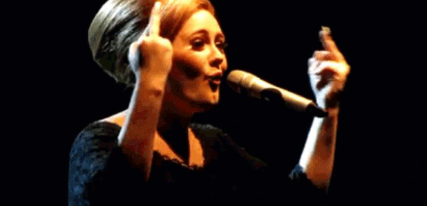 Adele Swearing GIF
