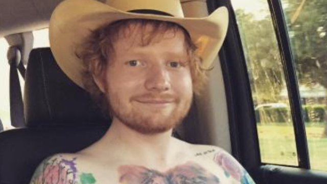Ed Sheeran Topless Instagram