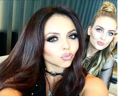Jesy Nelson and Perrie Edwards Selfie