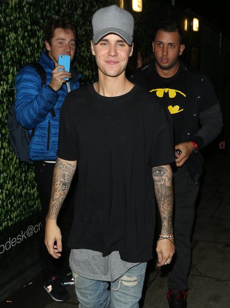 Justin Bieber in London