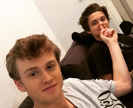 Tristan Picking Brad's Nose The Vamps