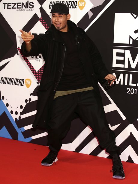 Afrojack MTV EMA's 2015 Red Carpet