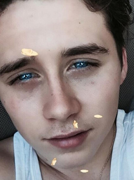 Brooklyn Beckham Blue Eyes
