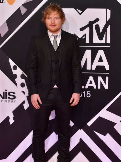 Ed Sheeran MTV EMA's 2015 Red Carpet
