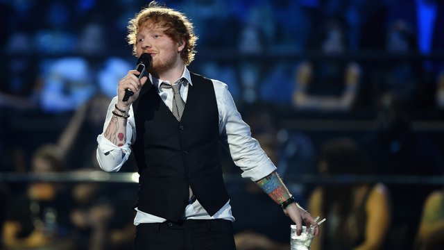 Ed Sheeran MTV EMA's 2015 Show 