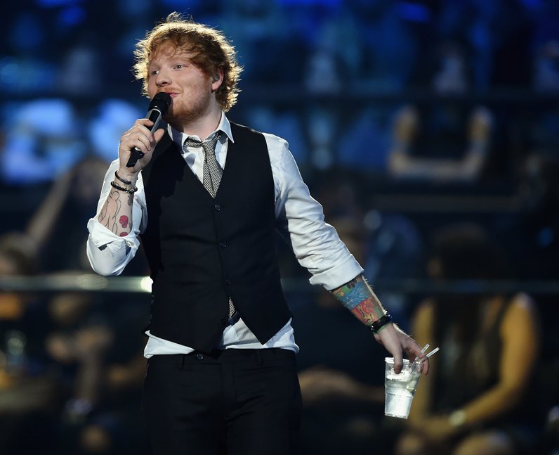 Ed Sheeran MTV EMA's 2015 Show