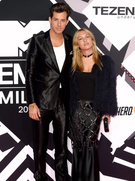 Mark Ronson and Josephine de la Baume MTV EMA's 20