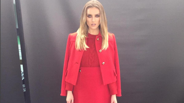 Perrie Edwards Red Outfit