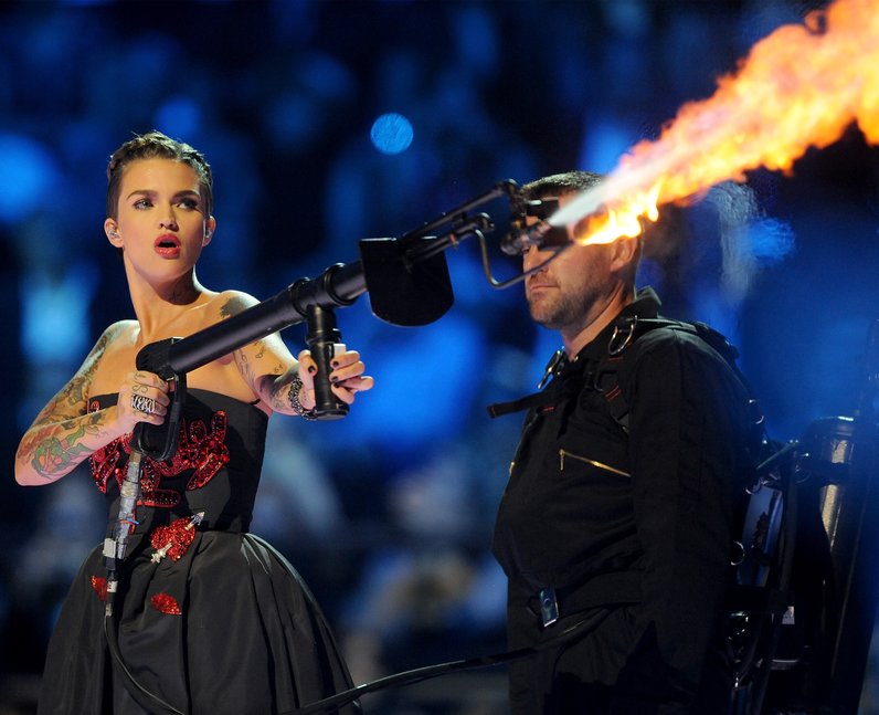Ruby Rose MTV EMA's Show 2015
