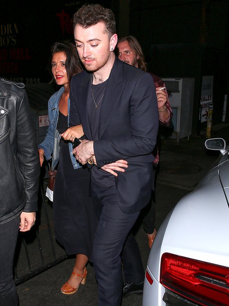 Sam Smith wearing a suit