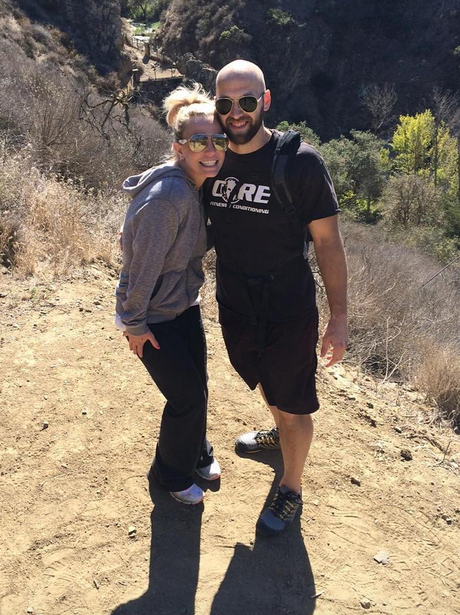 Britney Spears Hiking