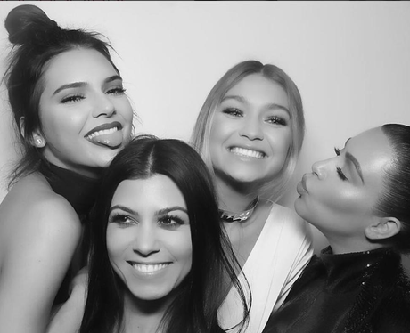 Kendall, Kourtney, Kim and Gigi