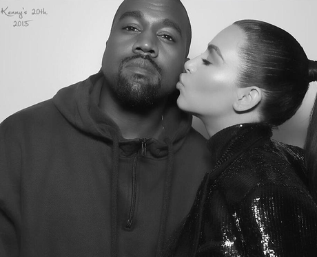 Kim Kardashian and Kany West