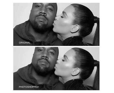 Kim Kardashian photoshop