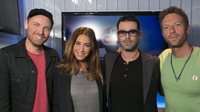 Coldplay with Dave Berry & Lisa Snowdon