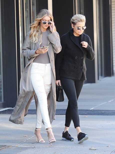 Gigi Hadid and her mum