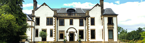 Gleddoch manor house