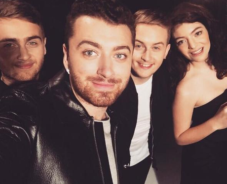 Sam Smith Disclosure Lorde Instagram