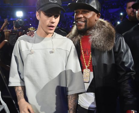 An Evening With Justin Bieber and Floyd Mayweather