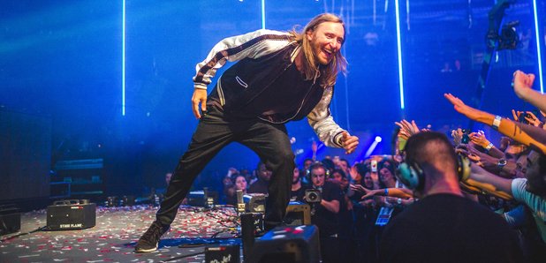 David Guetta Performance Audience