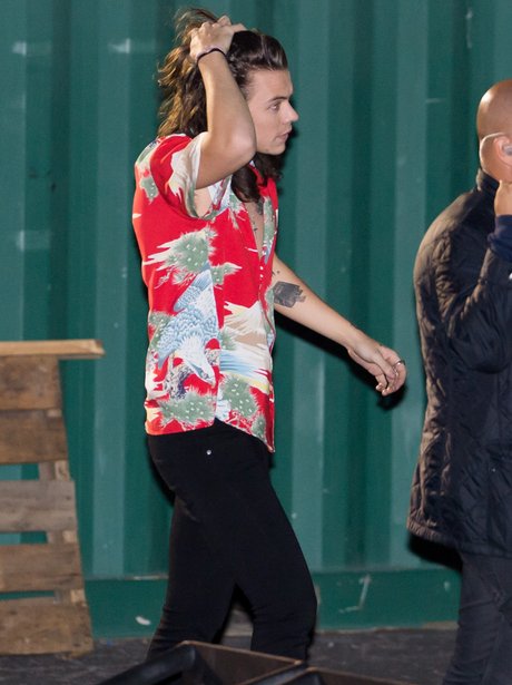 Harry Styles Colourful Shirt
