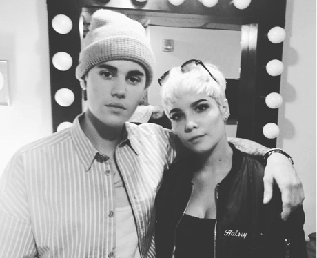 Justin Bieber and Halsey