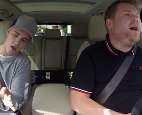 Justin Bieber James Corden Carpool Karaoke