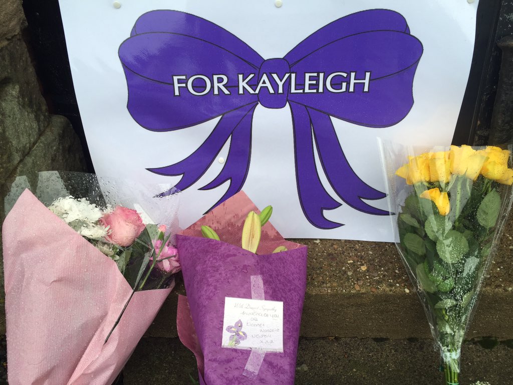 Kayleigh Haywood vigil