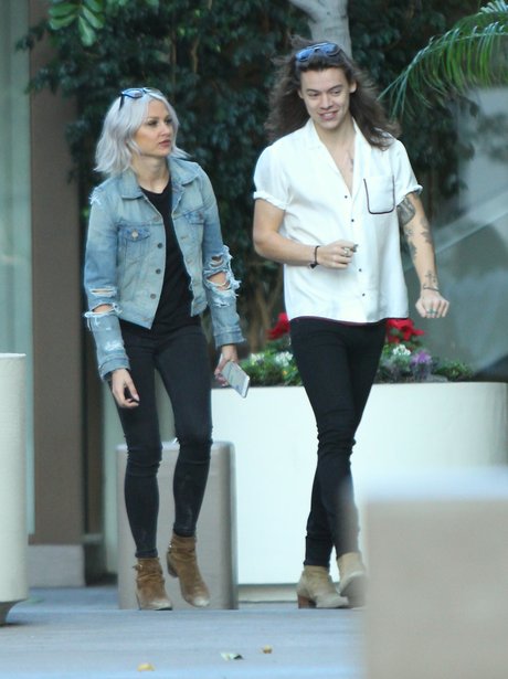 Harry Styles and Lou Teasdale