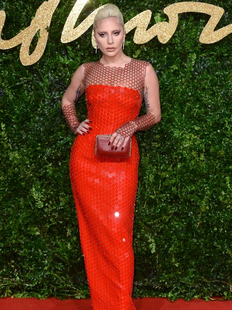 Lady Gaga British Fashion Awards 2015