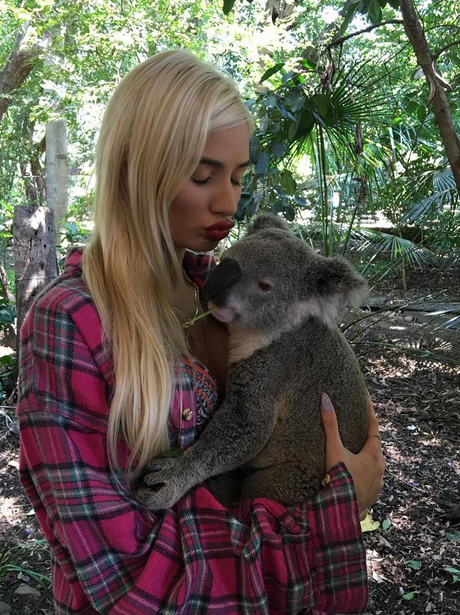 Pia Mia and Koala