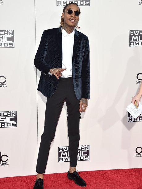 Wiz Khalifa American Music Awards 2015