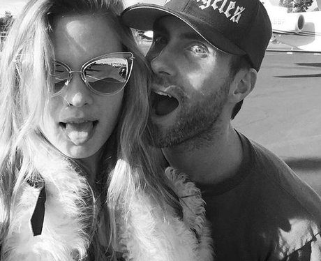 Adam Levine Behati Prinsloo Instagram