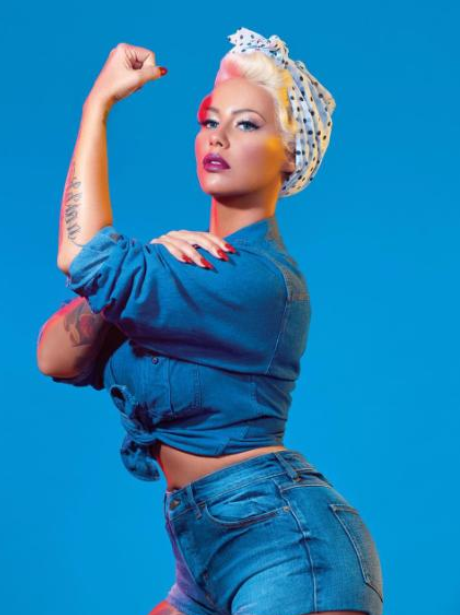 Amber Rose Paper Magazine