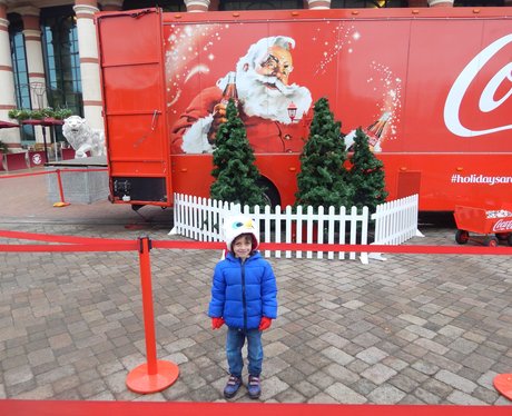 coca Cola Truck Trafford Centre 2015