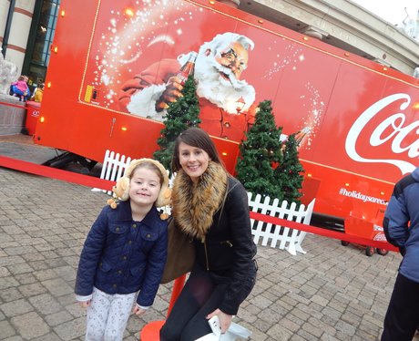 coca Cola Truck Trafford Centre 2015