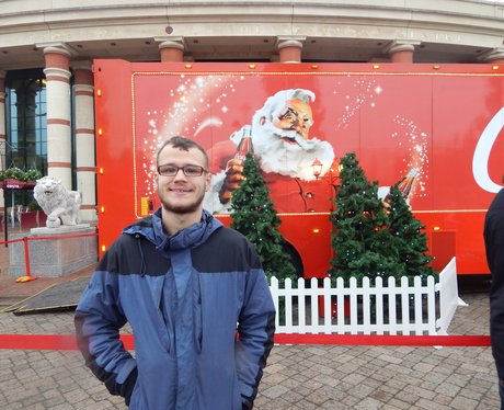 coca Cola Truck Trafford Centre 2015