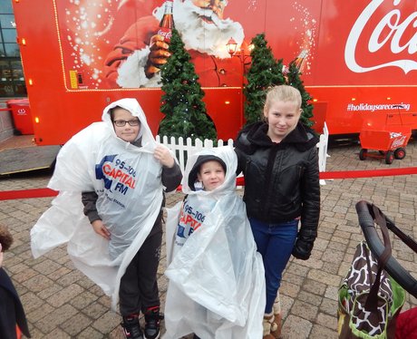 coca Cola Truck Trafford Centre 2015