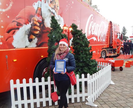 coca Cola Truck Trafford Centre 2015